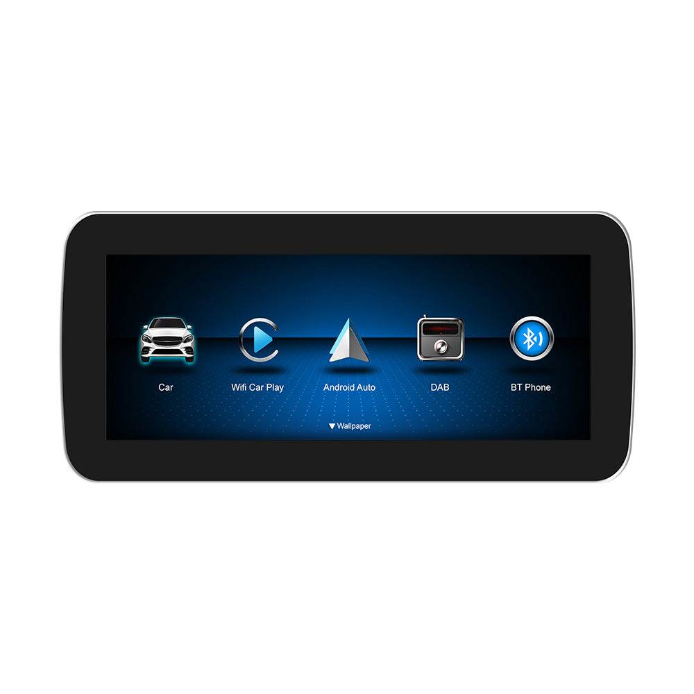 Wireless Carplay Android Auto Car Screen Linux Touchscreen Multimedia For Mercedes Benz A B Cla Gla W176 W246 2013-2015 Ntg4.5/4.7 AirPlay Navigation