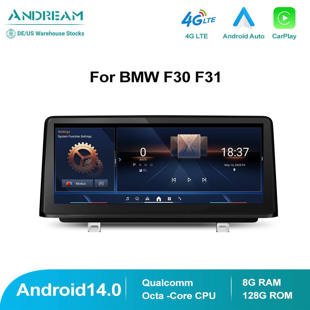 BMW F30系 Androidモニター 8Core4G32GNBT MultiMedia For BMW Series 3 F30 F31 F34 Series 4 F32 F33 F36 10.25