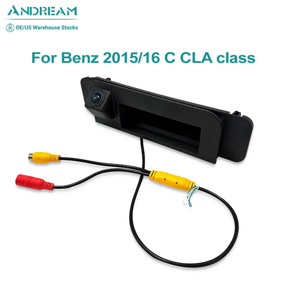 AHD format camera for 15/16 Mercedes-Benz C-Class/Mercedes-Benz CLA, compatible with CVBS