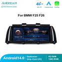 Autoradio Linux Pour BMW X3 X4 F25 F26 - CarPlay/Android Auto Sans Fil, Démarrage Rapide, Compatible CIC IDrive - 7