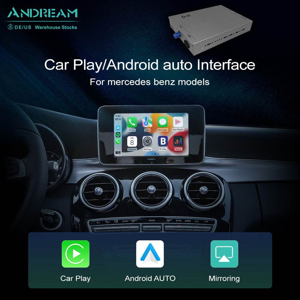 Wireless CarPlay Android Auto MMI Interface Adapter Prime Retrofit