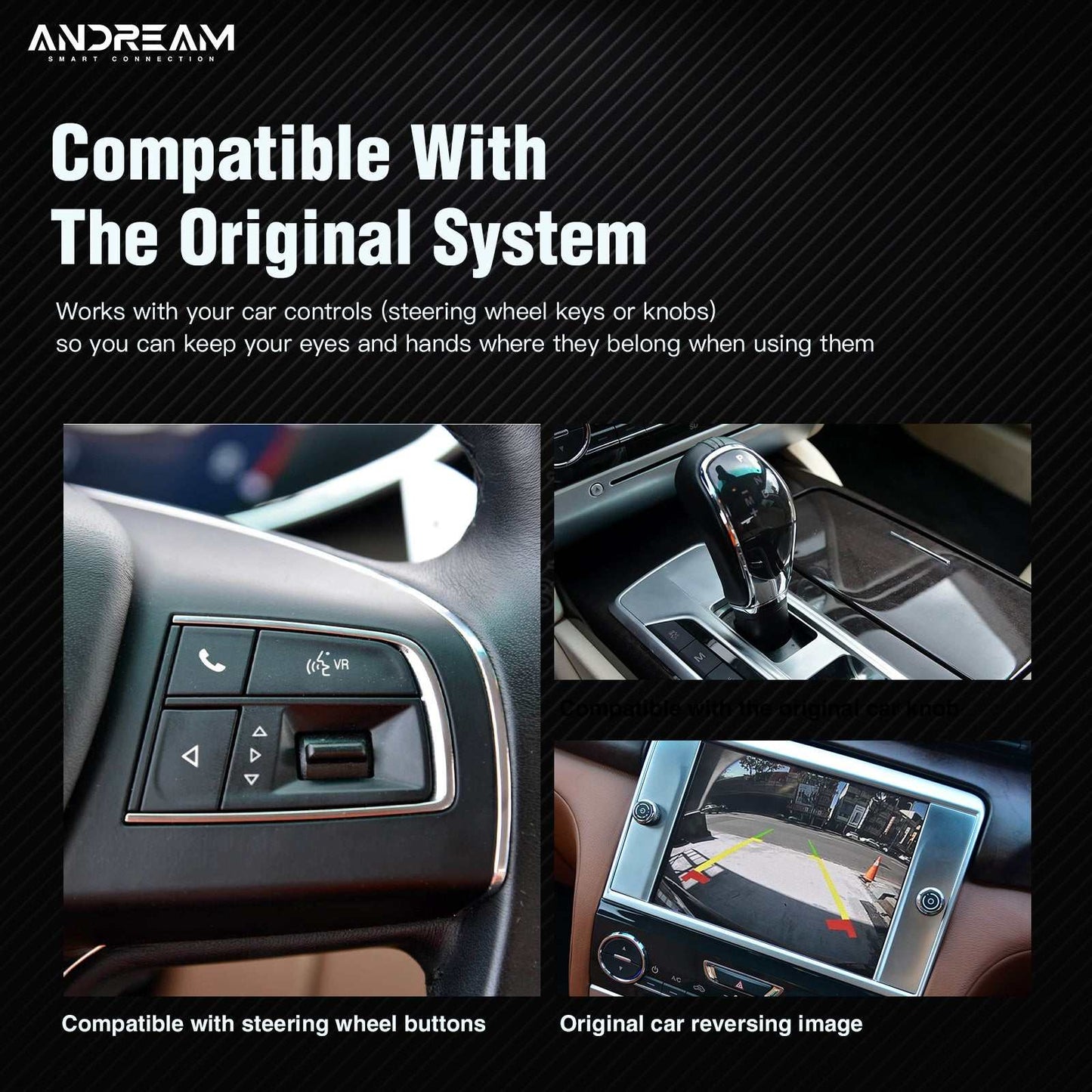 Wireless CarPlay Android Auto Module for Dodge/Maserati Quattroporte Chrysler Fiat Chrysler MMI Retrofit Kit Interface Upgrade Screen Mirroring