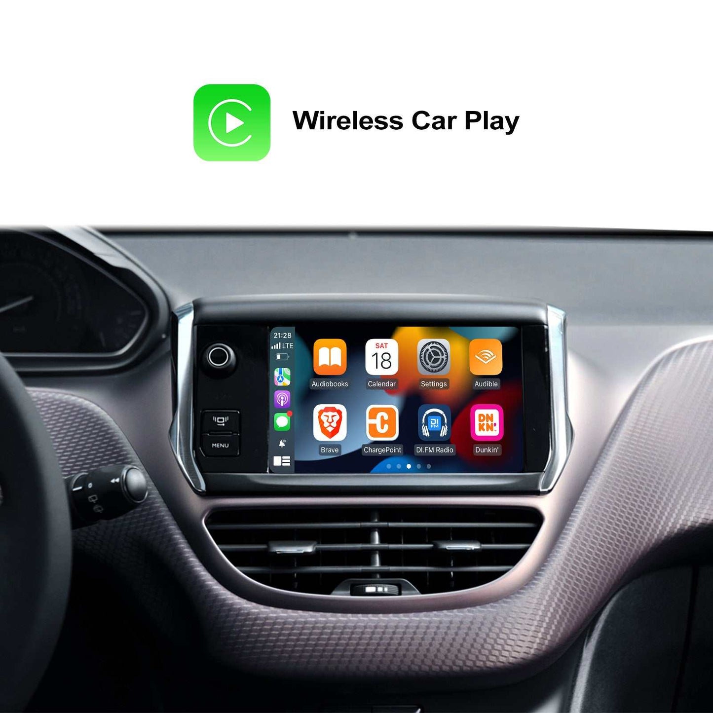 Wireless Carplay Android Auto Interface Module Box For Peugeot 508 Citroen DS5/6 SMEG 2013-2017 Opel Vauxhall NAC System Upgrade Prime Kit Retrofit