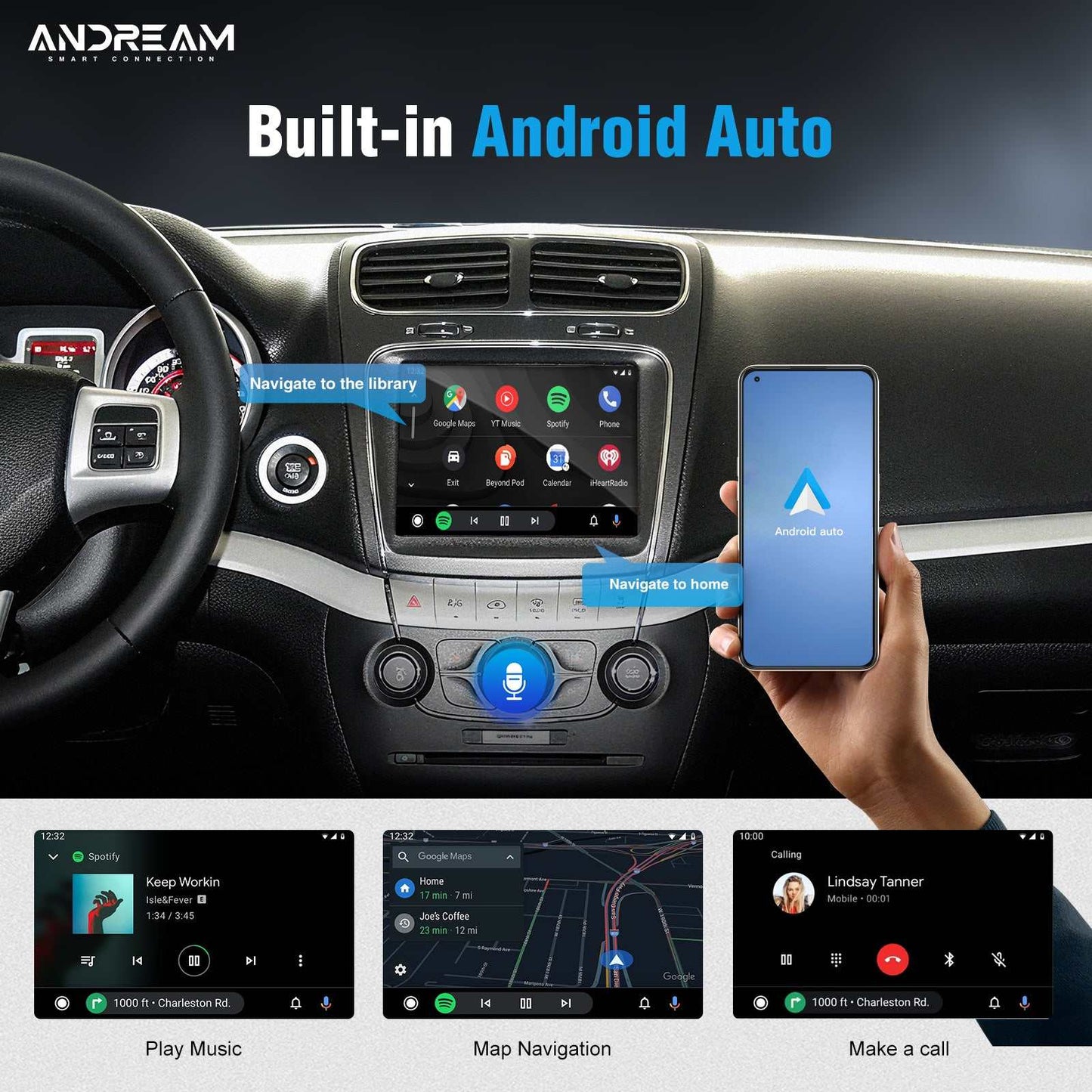 Wireless CarPlay Android Auto Module for Dodge/Maserati Quattroporte Chrysler Fiat Chrysler MMI Retrofit Kit Interface Upgrade Screen Mirroring
