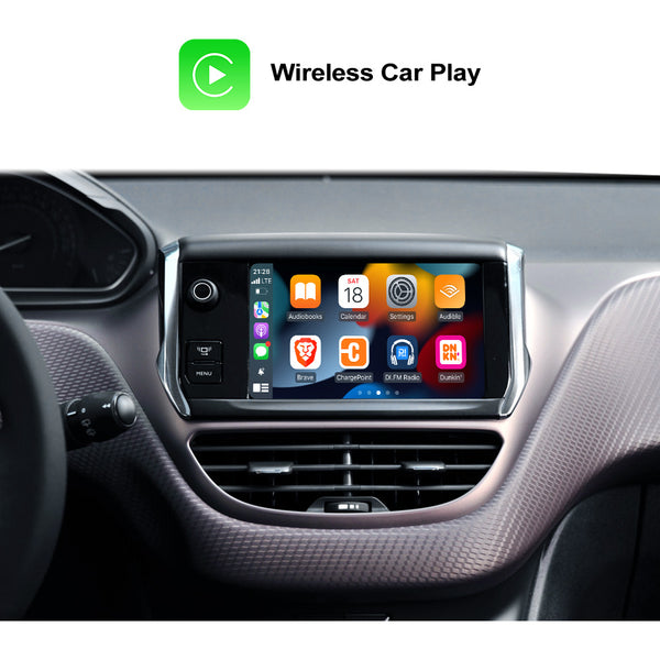 Wireless Carplay Android Auto Interface Ｍodule Box For Peugeot 508 Citroen DS5/6 2013-2017 Original Screen Upgrade Prime Kit Retrofit