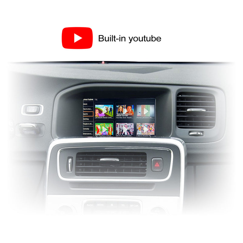 Wireless CarPlay Android Auto MMI Prime Retrofit  Interface Module  For 2015-2019 Volvo V60/S60/XC60/V40 Airplay Upgrade Interface Box
