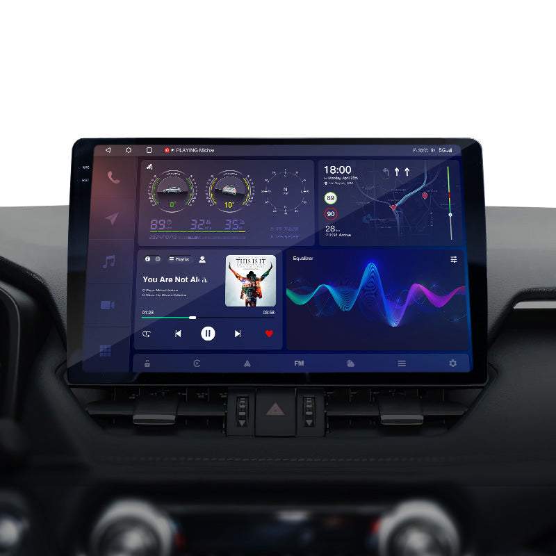 Android 14 8 128G 2K DTS Certified Mark With Digital DSP Amplifier Optical Fiber Coaxial Touch Universal Carplay Screen Radio Multimedia Navigation