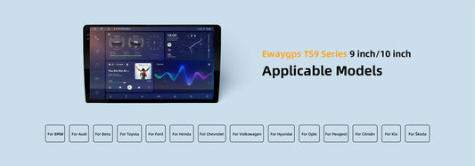 The TS9 series is more than just an infotainment system, it is an audio cockpit designed for true music lovers