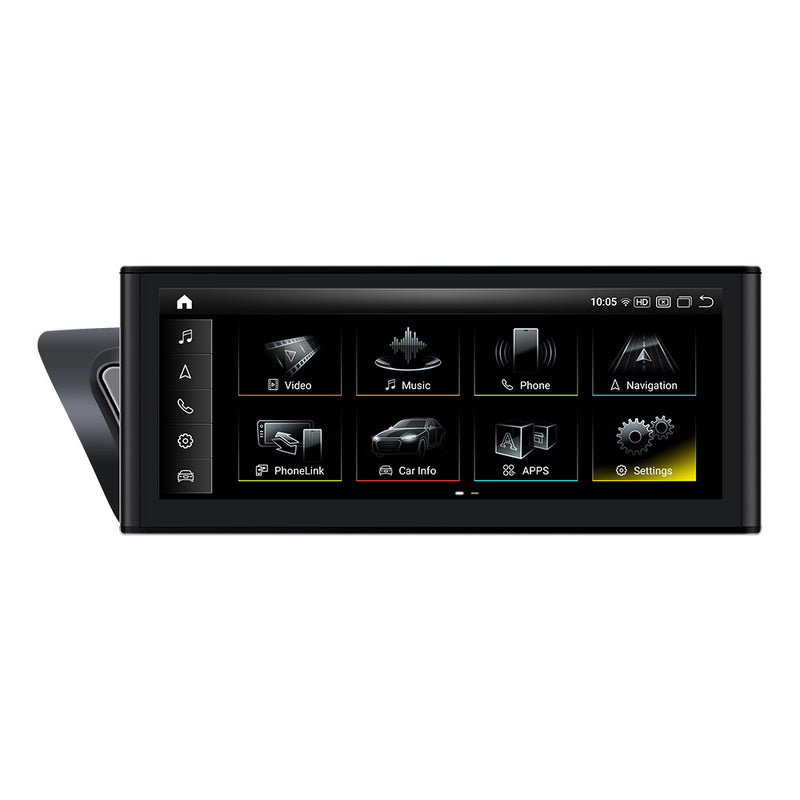10.25'' 12.3 Inch Android 13.0 8+128GB Navigation Radio Stereo Screen Carplay Android Auto Interface For Audi A1 A3 A4 A5 Q3 Q5 Q7 Multimedia Player