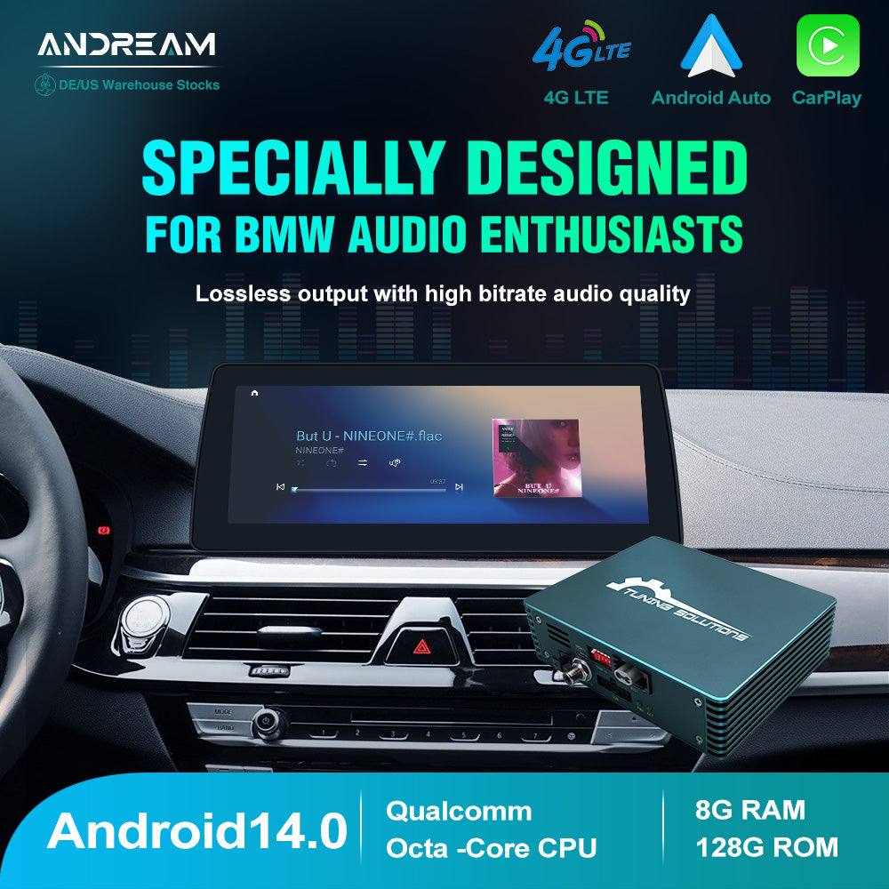 Android Auto Touchscreen Hi-Fi DSP Aftermarket Audio Upgrade Enhancement Optical Decoder Sound Quality For BMW EVO 1 2 3 4 5 Series X1 X2 X3