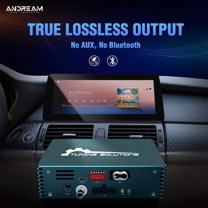 Android Auto Touchscreen Hi-Fi DSP Aftermarket Audio Upgrade Enhancement Optical Decoder Sound Quality For BMW EVO 1 2 3 4 5 Series X1 X2 X3