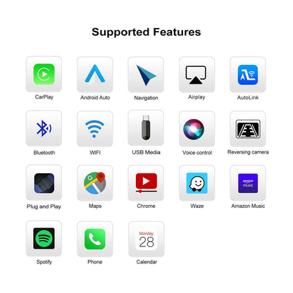 Wireless Screen Carplay Mirror Connection Upgrade For Volvo XC90 XC60 XC40 S60 S90 V60 Android Auto Camera Bluetooth Ｍodule Box Adapter