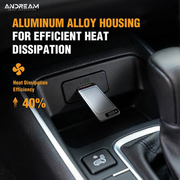 1cm ultra-thin 2-in-1 wireless CarPlay and Android Auto USB smart box with automatic connection and voice control. For Volvo Benz MG Kia Chery VM Toyota Hyundai