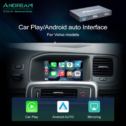 Wireless CarPlay Android Auto MMI Prime Retrofit  Interface Module  For 2015-2019 Volvo V60/S60/XC60/V40 Airplay Upgrade Interface Box