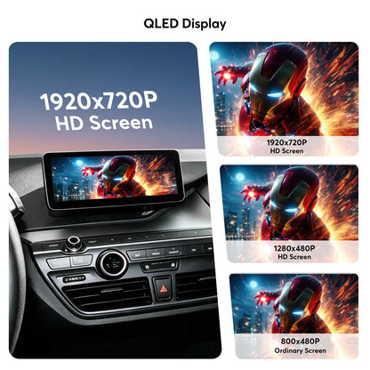 10.25" Android 14.0 8G+128G Qualcomm Octa-core IPS Head Unit With Wireless CarPlay/Android Auto For BMW I3 I8 2013-2019 GPS Navigation