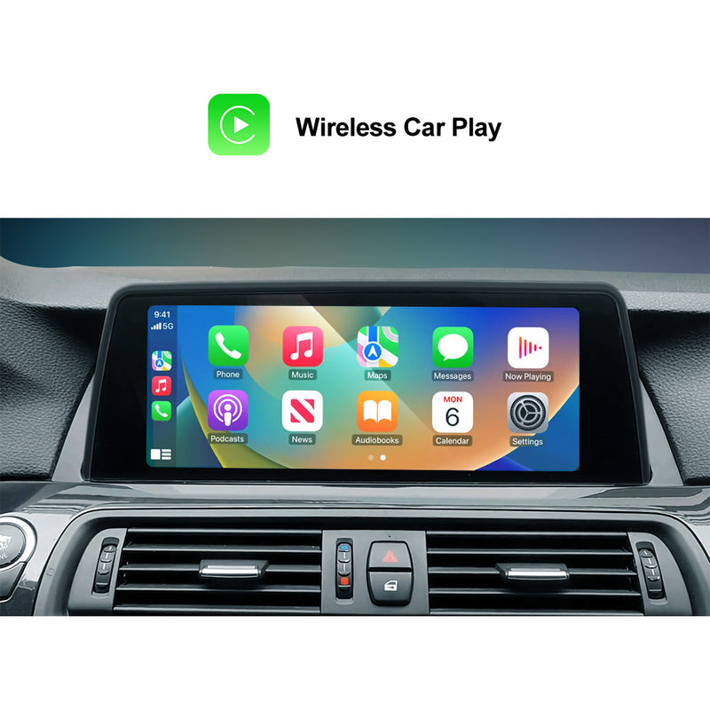 10.25" Android 12.0 Stereo Built-in Wifi IPS Interface Car Radio MultiMedia Player GPS For BMW 5 Series F10 F11 2010-2017 CIC NBT System Navigation