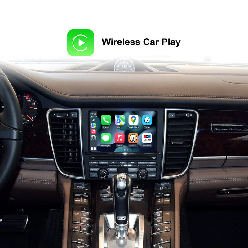 Wireless CarPlay Android Auto MMI Interface Adapter Prime Retrofit For Porsche 911 Bosxter Cayman Macan Cayenne Panamera  PCM3.1 PCM4.0 Navigation