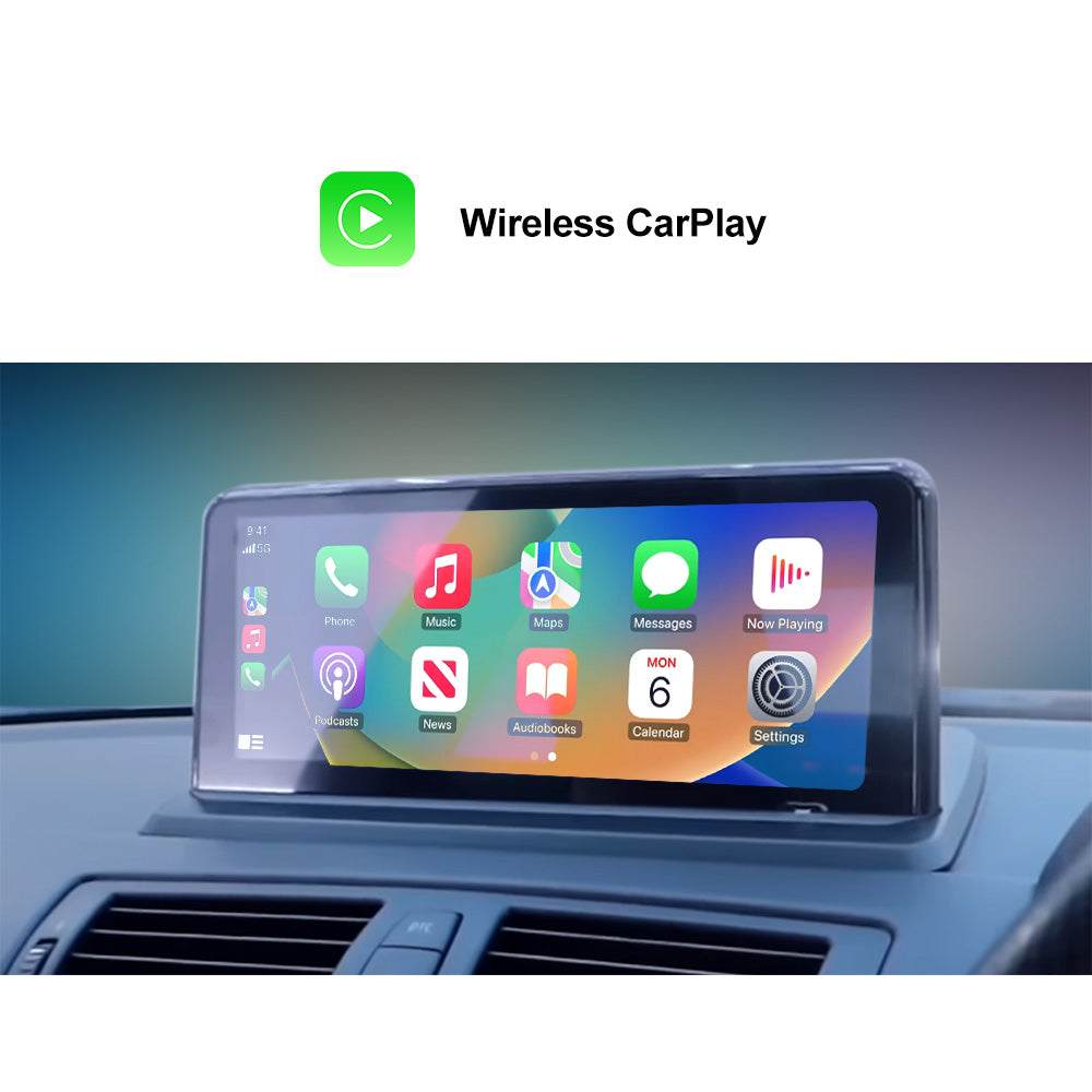 10.25" Android 14.0 8G+128G Wireless CarPlay Android Auto Multimedia Video Players Head Screen For BMW 1 Series E81 E82 E87 E88 2005-2014 Navigation