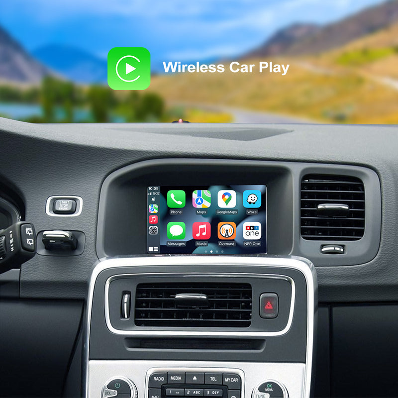 Wireless CarPlay Android Auto MMI Prime Retrofit  Interface Module  For 2015-2019 Volvo V60/S60/XC60/V40 Airplay Upgrade Interface Box