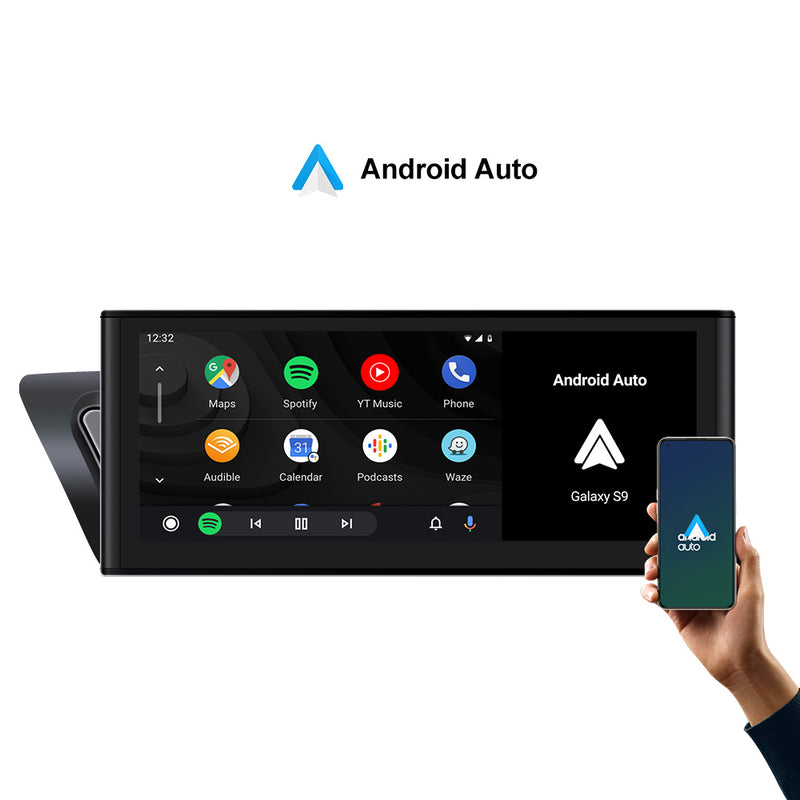 10.25'' 12.3 Inch Android 13.0 8+128GB Navigation Radio Stereo Screen Carplay Android Auto Interface For Audi A1 A3 A4 A5 Q3 Q5 Q7 Multimedia Player