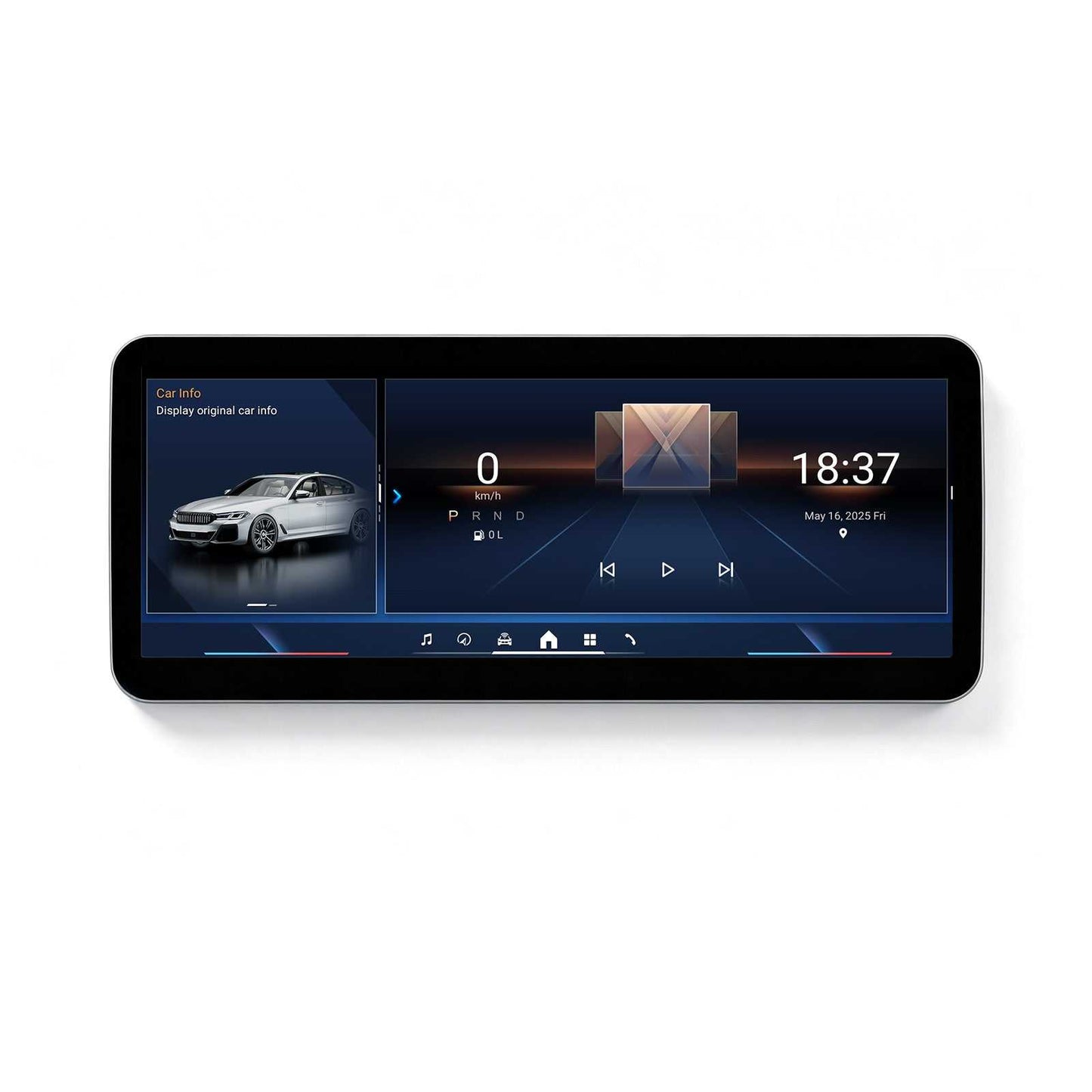 10.25" Android 14.0 8G+128G Qualcomm Octa-core IPS Head Unit With Wireless CarPlay/Android Auto For BMW I3 I8 2013-2019 GPS Navigation