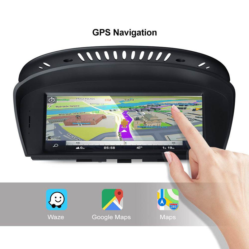 8.8" Android 12.0 8G+128G Qualcomm Octa-core Built-in 4G-LTE IPS Car Interface MultiMedia For BMW Series3 5 E60 E61 E90 E91 M3 GPS Navigation Head Unit