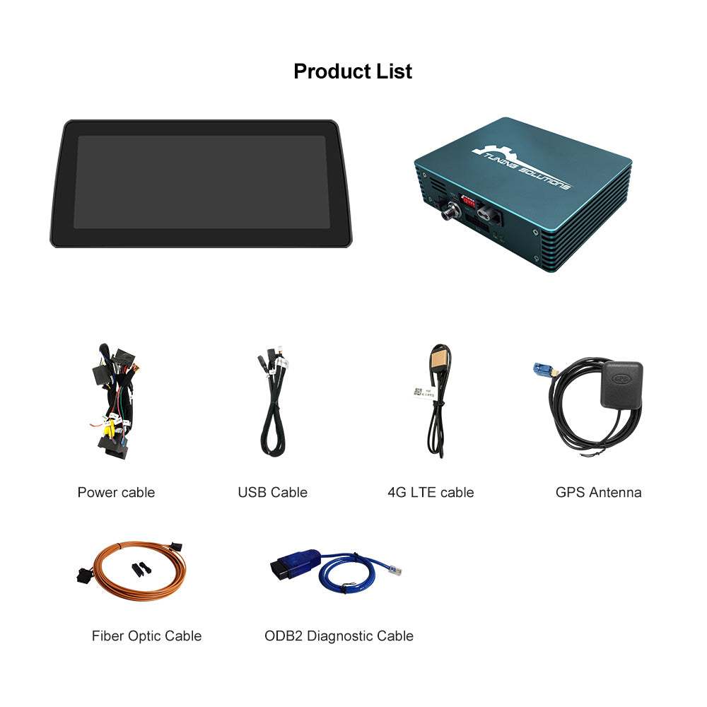 Android Touchscreen Player Upgrade Solutions For BMW 12 3 4 5 6 7 Series X1 X3 X5 X7 NBT System Infotainment DSP Digital Hi-Fi Audio Decoder Carplay