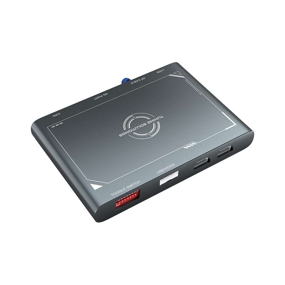Andream Wireless CarPlay and Android Auto Interface Module Box is designed for Land Rover Sport, Evoque, Vogue, Discovery 4 and Jaguar XE, XF Bosch models