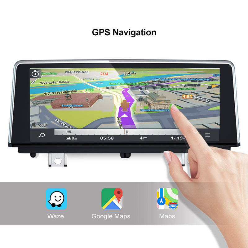 8.8" Android 12.0 8G+128G Qualcomm Octa-Core IPS Car Interface MultiMedia For BMW Series 1 2 F20 F21 2013-2017 CIC NBT GPS Navigation Head Unit Radio