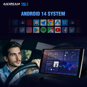 Android 8+256GB For Audi A4 S4 RS4 2003-2008 Car Radio With Wireless Carplay and Android Auto 9 Inch Touchscreen GPS Head Unit Mirror Link Controls