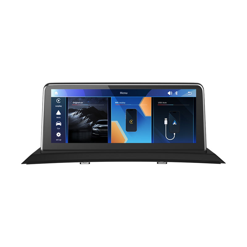 10.25" Wireless CarPlay Android Auto For BMW X3 E83 2003-2010 Without Original Car Screen Multimedia Head Unit Bluetooth Intelligent System