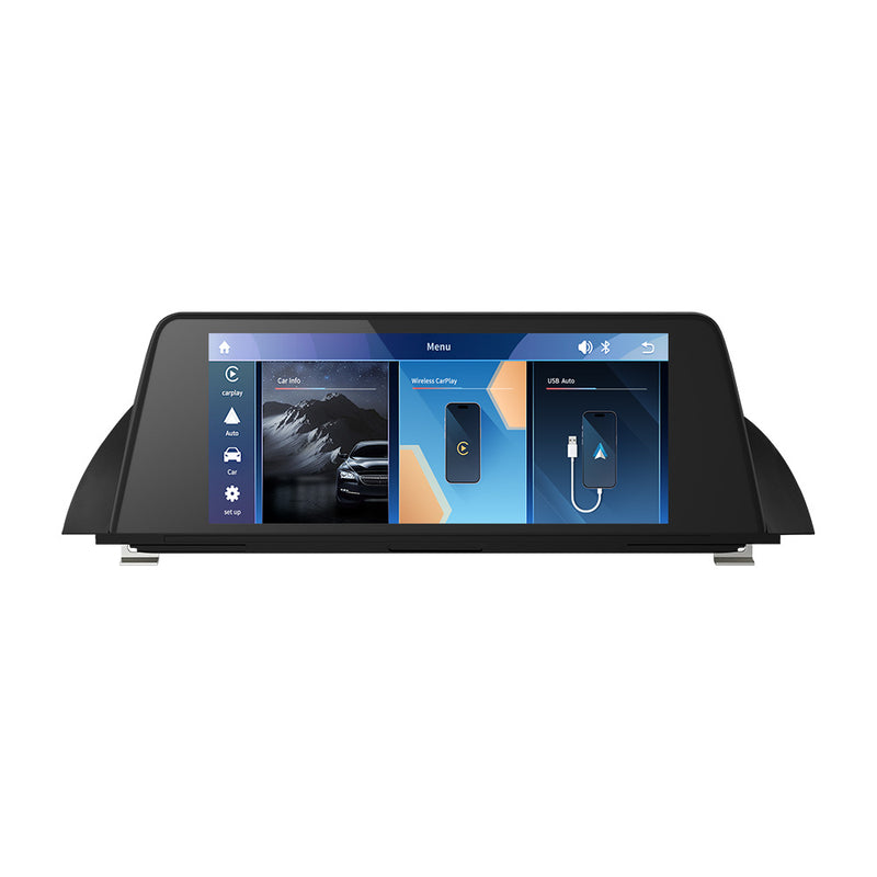 10.25" Wireless CarPlay Android Auto Head Unit Car Multimedia For BMW Series 5 F10 F11 F18 CIC NBT Idrive Steering Wheel  Player Bluetooth
