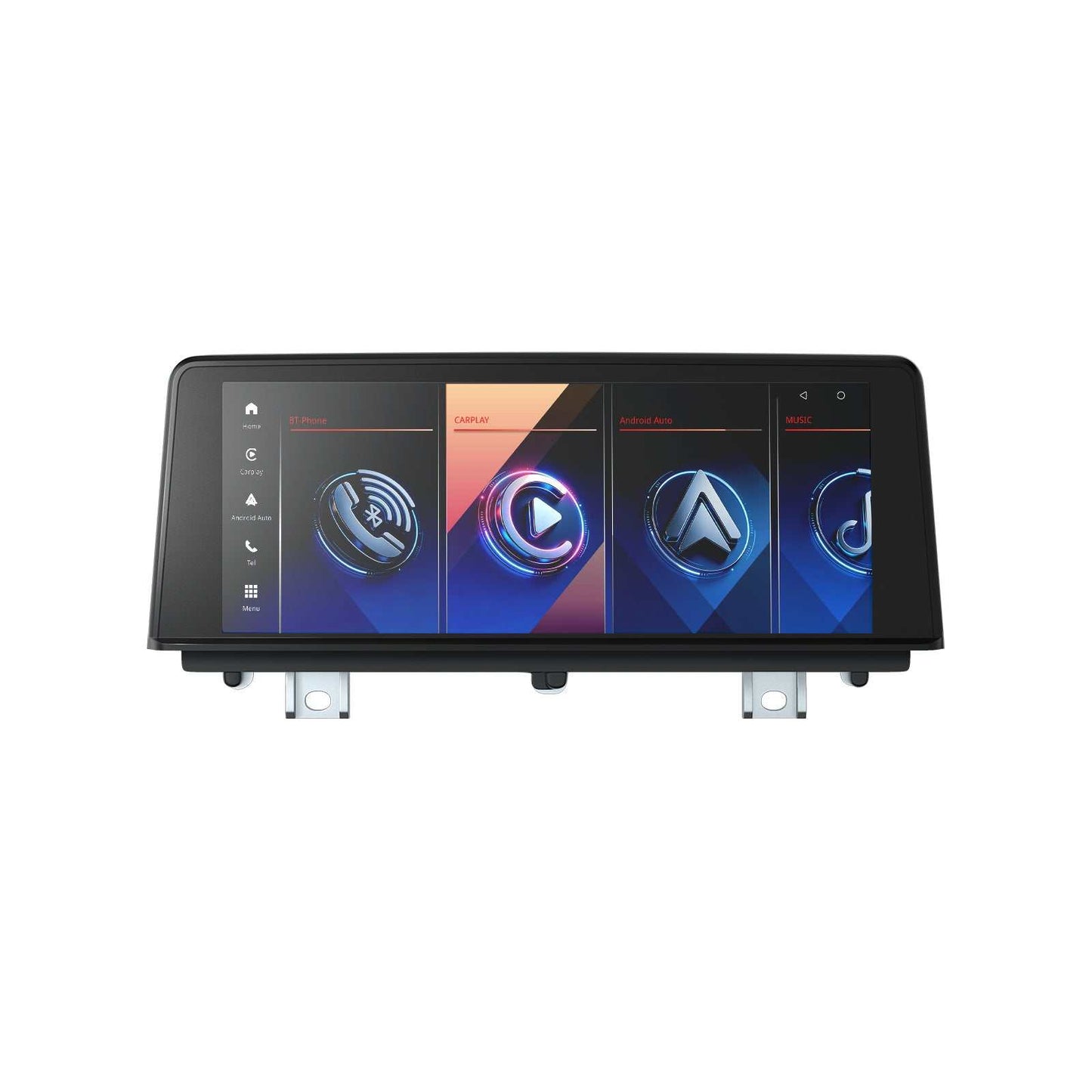 10.25" Wireless CarPlay Android Auto Car Multimedia Display For BMW Series 3 4 F30 F31 F34 F32 F33 F36 F80 CIC NBT Head Unit Screen