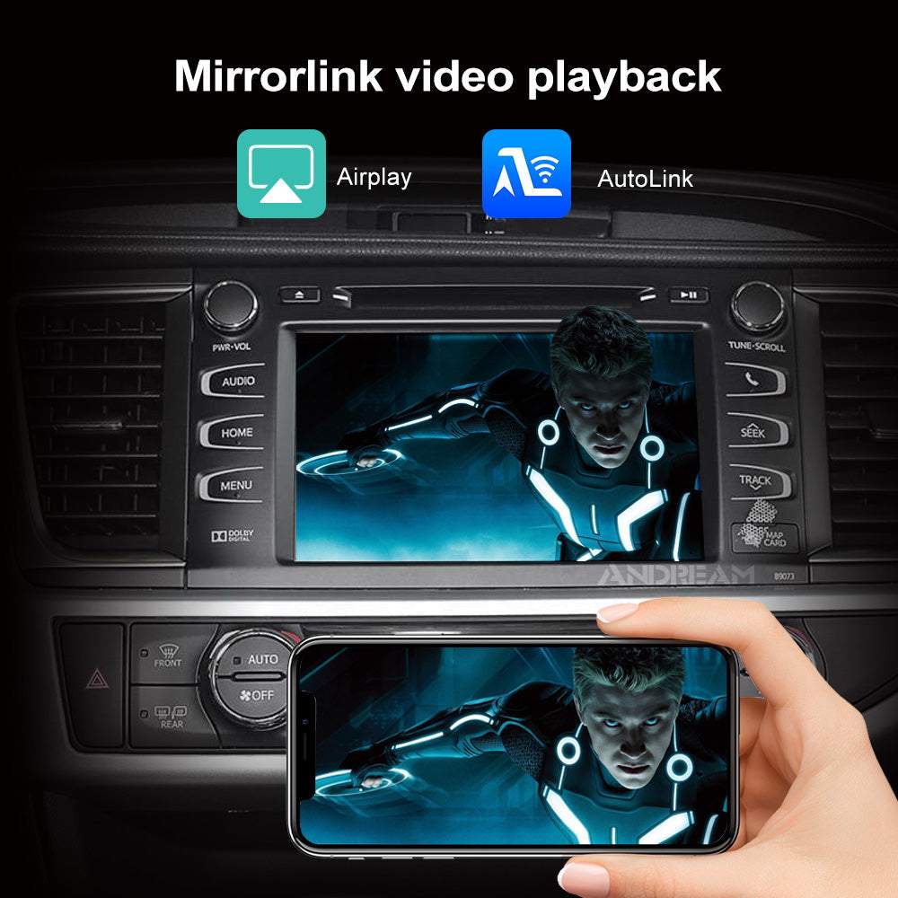 Wireless Apple Carplay Android Auto For TOYOTA Touch – Andream(US)