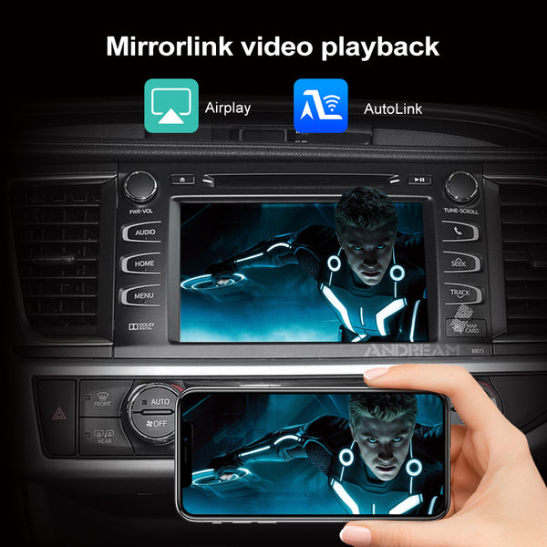 Wireless Apple Carplay Android Auto For TOYOTA Touch 2 CHR Avalon Corolla Camry yaris Auris RAV4 Highlander Entune 2.0 2014-2019 Car Kit