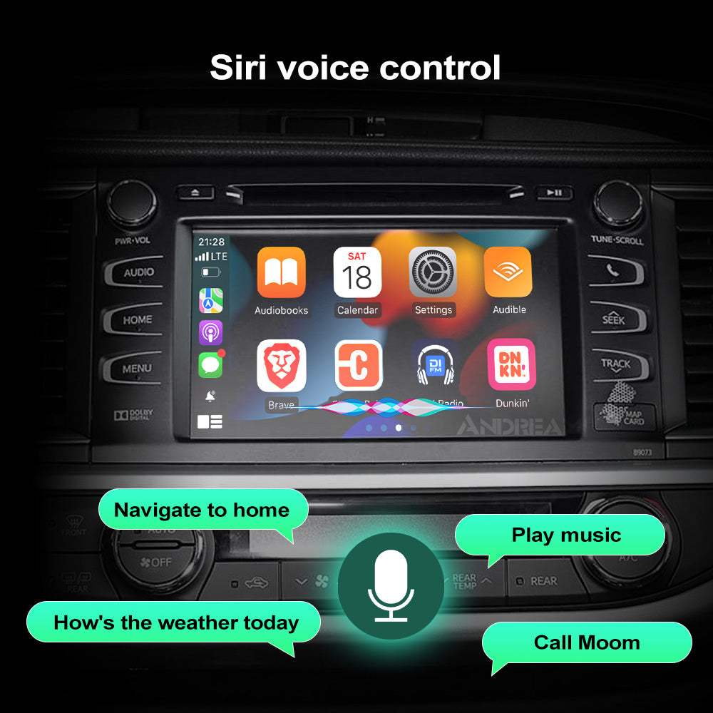 Wireless Apple Carplay Android Auto For TOYOTA Touch – Andream(US)