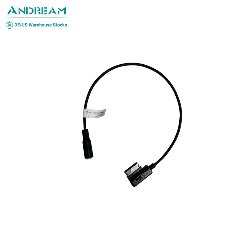 Andream Music Interface AMI MMI to 3.5mm Audio AUX Adapter Cable