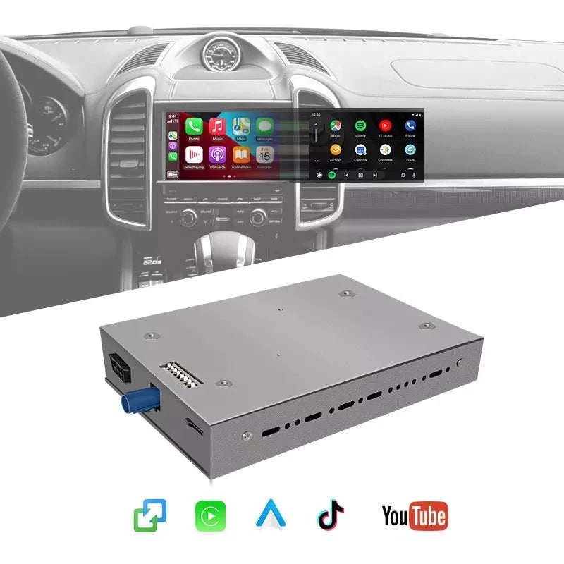 Wireless CarPlay Android Auto MMI Interface Adapter Prime Retrofit For Porsche 911 Bosxter Cayman Macan Cayenne Panamera  PCM3.1 PCM4.0 Navigation
